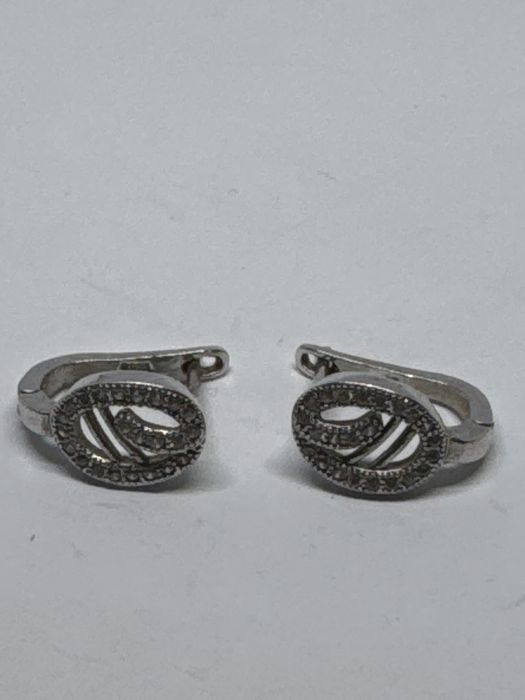 дамски сребърни обеци 3.16гр 925