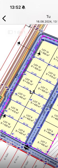 Teren intravilan Varsatura Strada Berzei