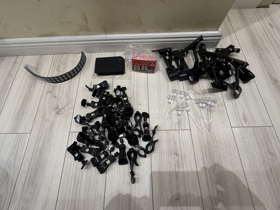 Табелки за цени , клещи за цени ,промоционални табели , щипки