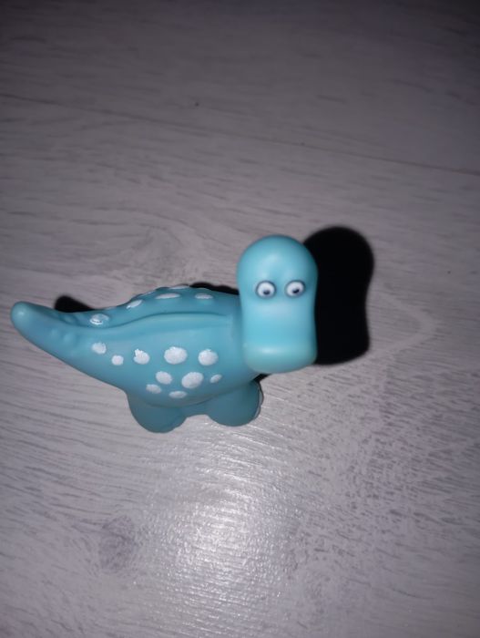 Игрушка динозавр синий