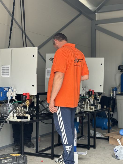 Система за автомивка на самообслужване с 2 операции оборудване