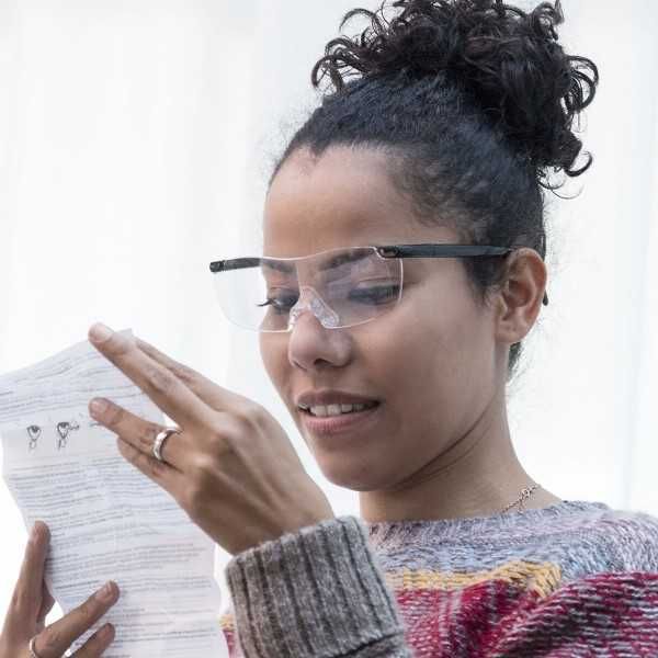 Ochelari de marire pentru citit sau lucrari de precizie, 60% mărire