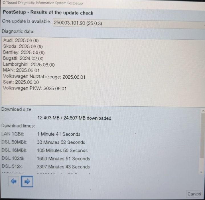 Tester/Diagnoza VNCI VAS6154A USB/WIFI+Odis S25/E19 Offline+Elsawin