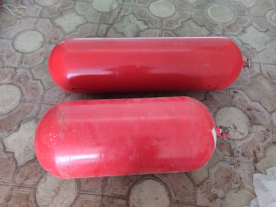 Метан балон 100 карея Узун 06/2020 Якка балон