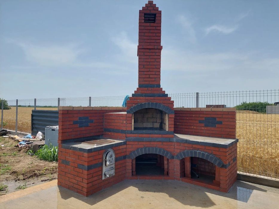 Gratare de gradina din caramida