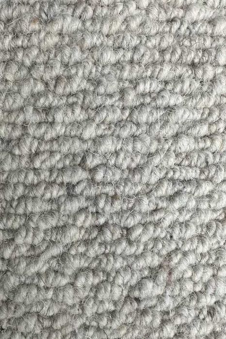 Поръчков вълнен килим Клантън едра бримка натур. светъл цвят 150*450