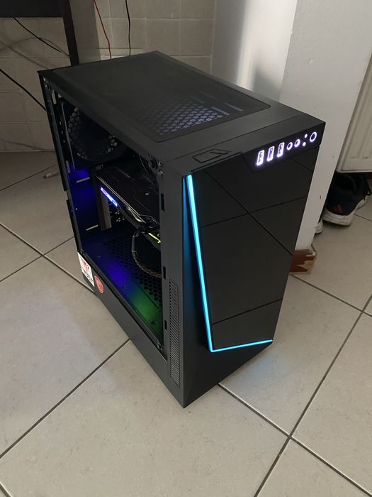 Gaming PC Ryzen 5 GTX 1660 ti 16GB 3200mhz SSD+HDD B450