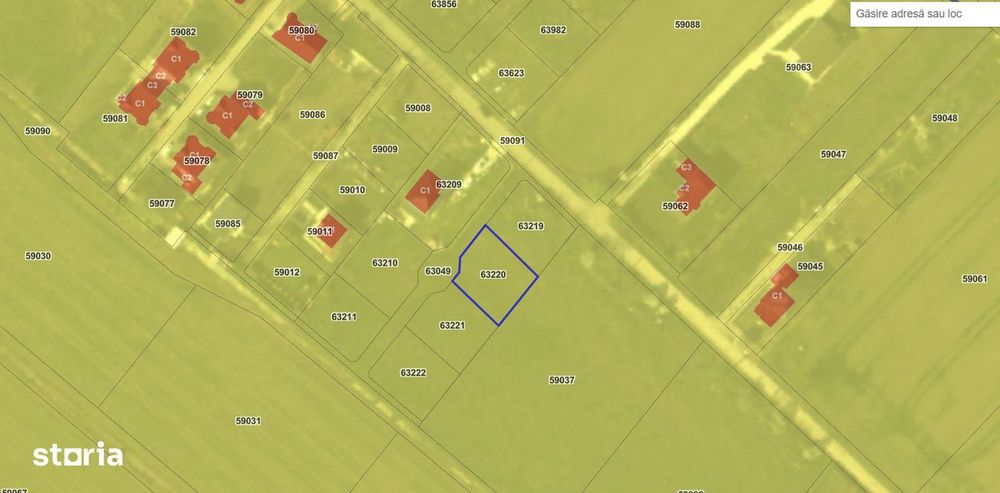 Teren intravilan de vanzare – 1 Decembrie, Ilfov – 1040 mp
