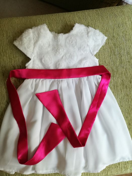 Детска рокля естествена коприна бутик(3 в 1), 18-24 месеца