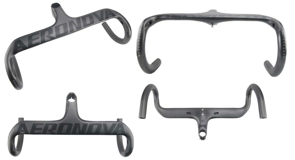 Ghidon carbon cursiera Integrat cu pipa AERONOVA aero Nou 40 42 44