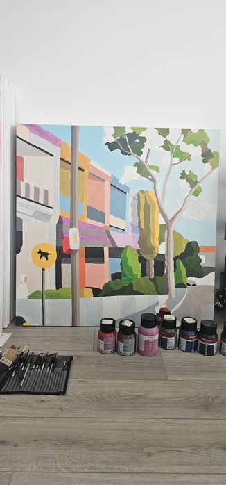 Tablou acrilic 1000 x 1000