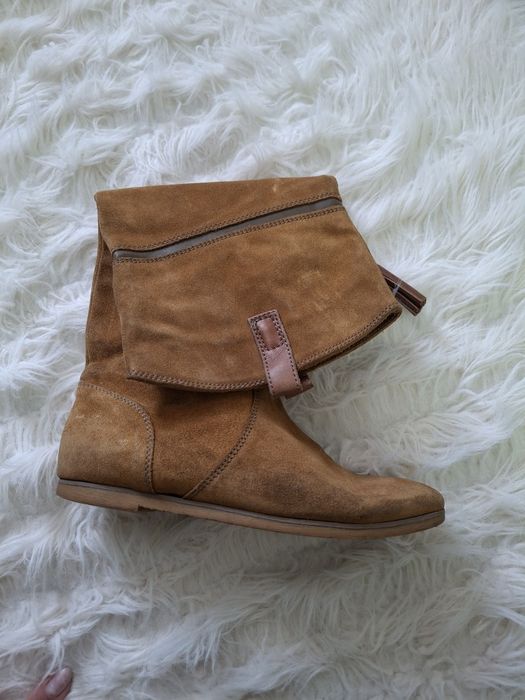 Cizme din piele naturala