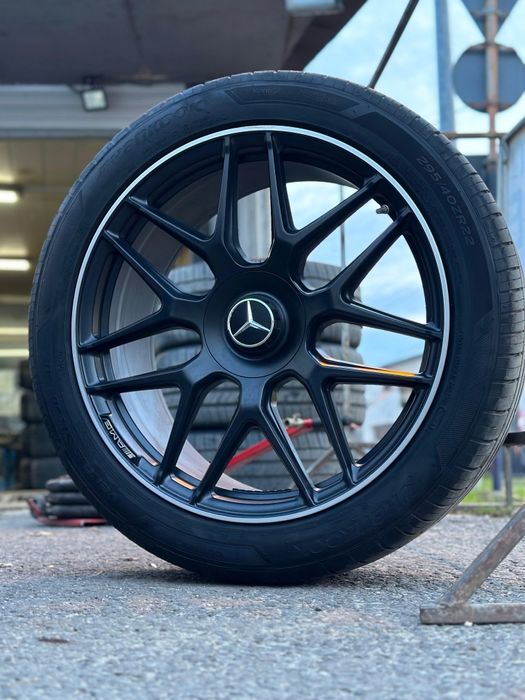 Jante 22 Mercedes R22 G class Noi +Anvelope Noi 295 40 R22 Hankook