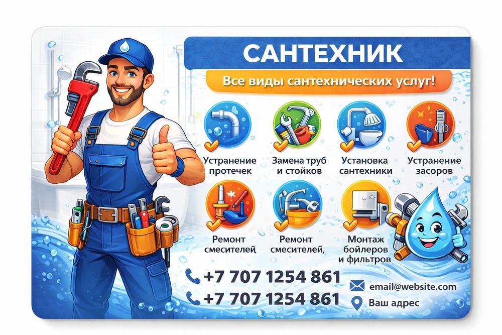 Услуги Сантехника