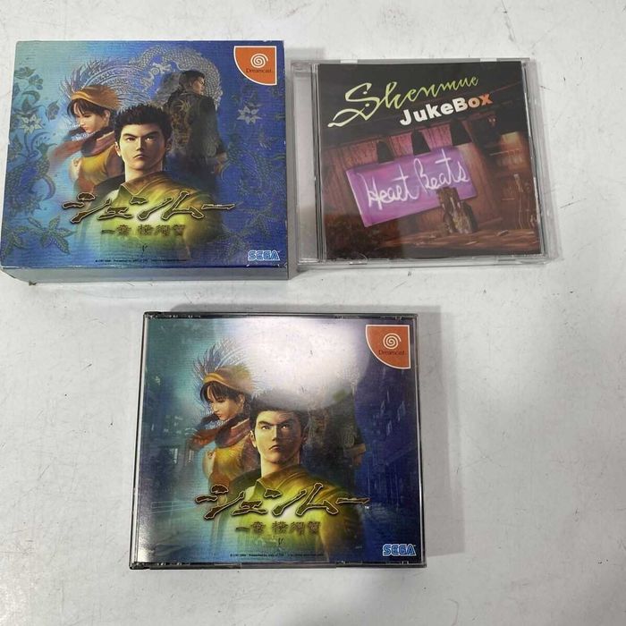 Игры Для Sega Dreamcast Shenmue I - II части, полное издание лицензия.
