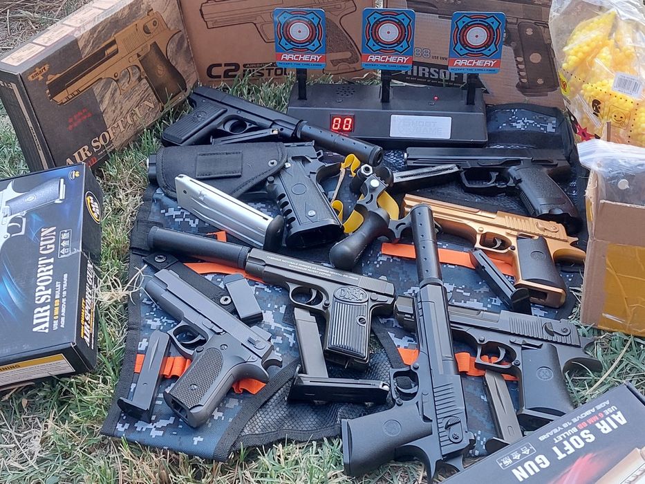 Airsoft gun железный Пистолеты страйкболный