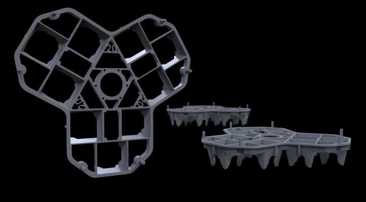 Distantieri liniari plastic pentru sustinere armatura - Germania DBV