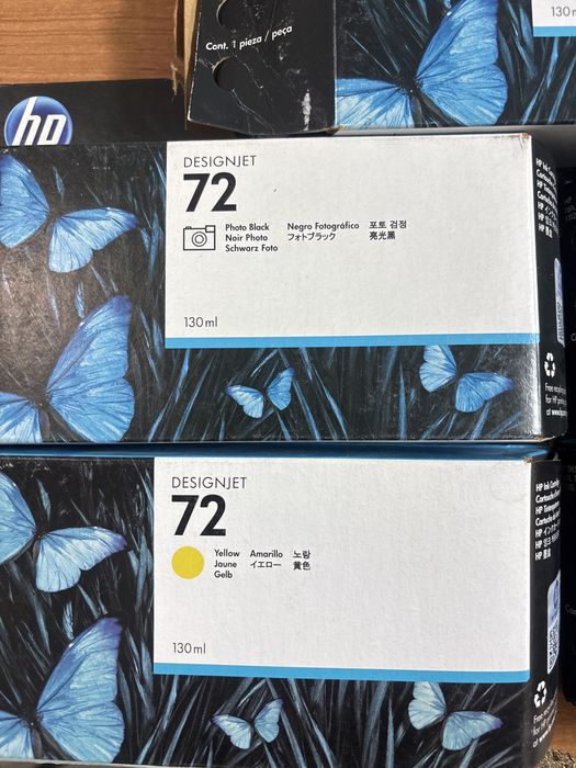 Продам картриджи hp designjet 72