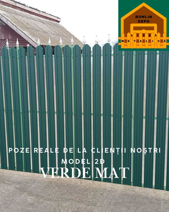 Sipcă metalică gard – livrare judetul Cluj