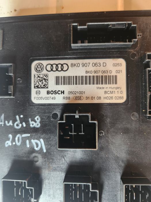 Боди контрол ауди а4 б8