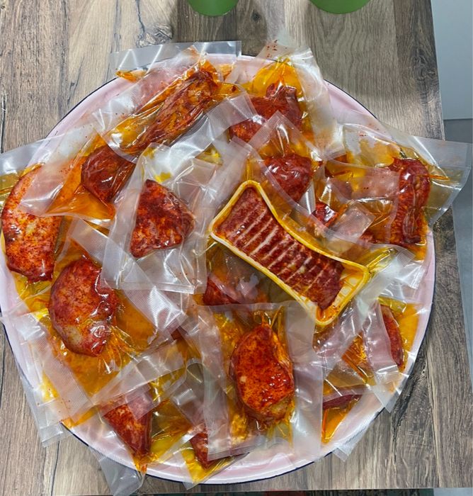 Курдюк горячего копчения.