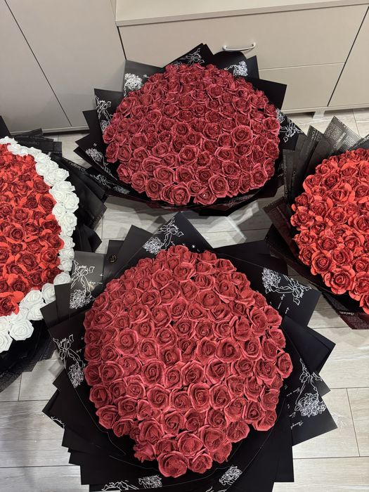 Букет от вечни рози