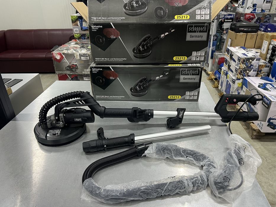 Жираф -Шлайф машина за гипсокартон Scheppach black TBS915-BE 710 W