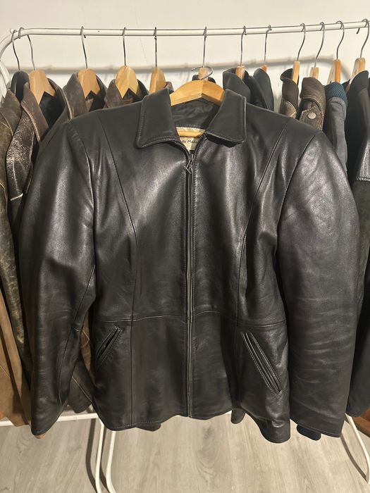 Geaca Vintage de Piele Anii 90’