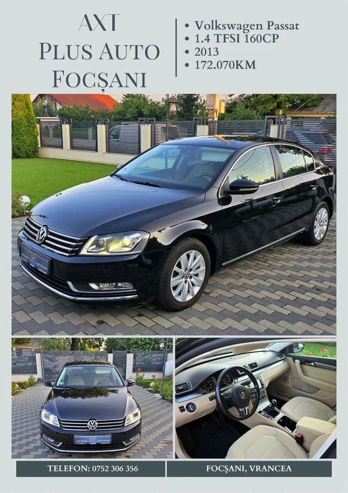 Volkswagen Passat 2013 benzină, 7.536 € — imagine 1