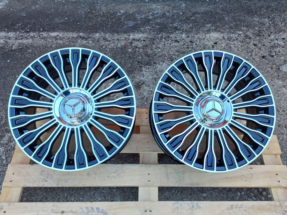 17 Мерцедес Maybach Piano Black 7.5j et35 C E S ML Vito Viano V Class.