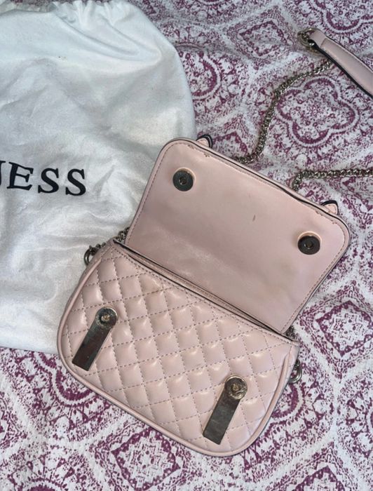 Geanta guess roz originala