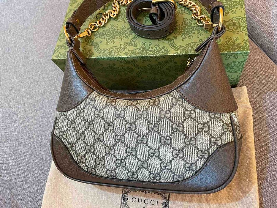 Оригинална Gucci Малка Чанта През Рамо Aphrodite Гучи Две Дръжки