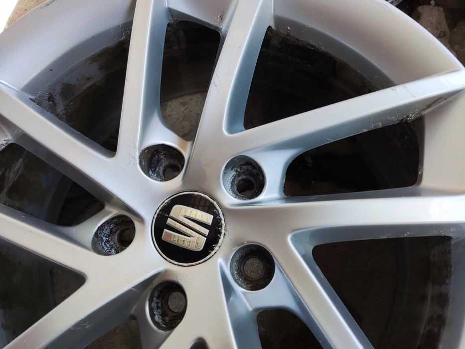 Skoda Seat VW 17 цола 5х112 оригинални алуминиеви лети джанти Сеат 5x112