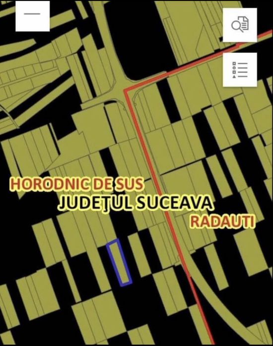 Teren centura Radauti (Horodnic de Sus)