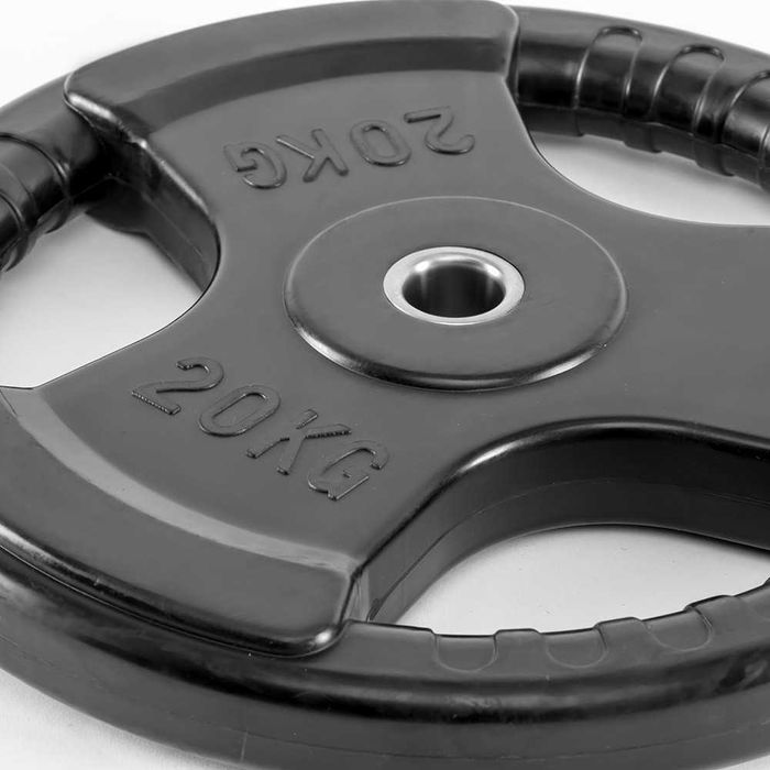 Гумирани Дискове 3D ø30 мм / 1.25 - 20 кг / Тежести за Фитнес