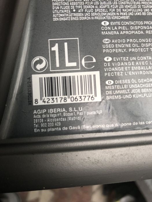 Ulei cutie viteze automata Agip