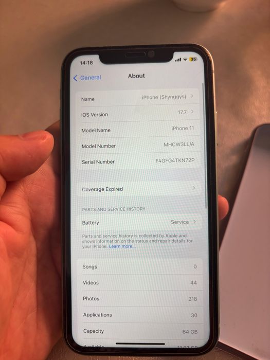 Iphone 11 в хорошем сост