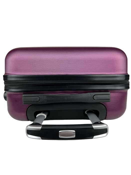 Куфар за ръчен багаж 55x37x22 см | Лек и здрав ABS с , 4 колела 360°