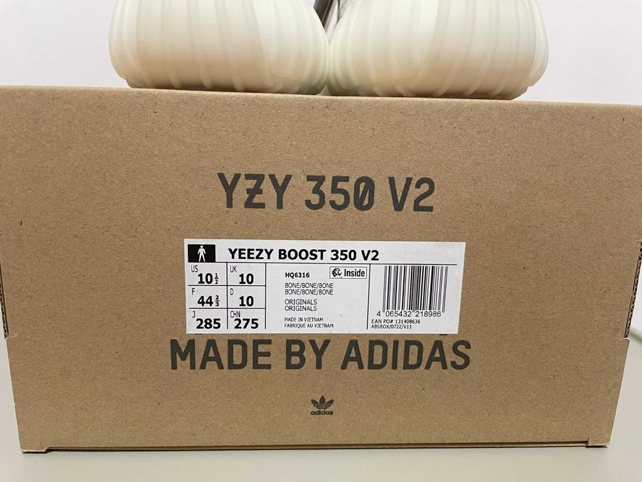 Yeezy Boost v2 350 Bone ORIGINALI 44 2/3, 45 1/3, 44