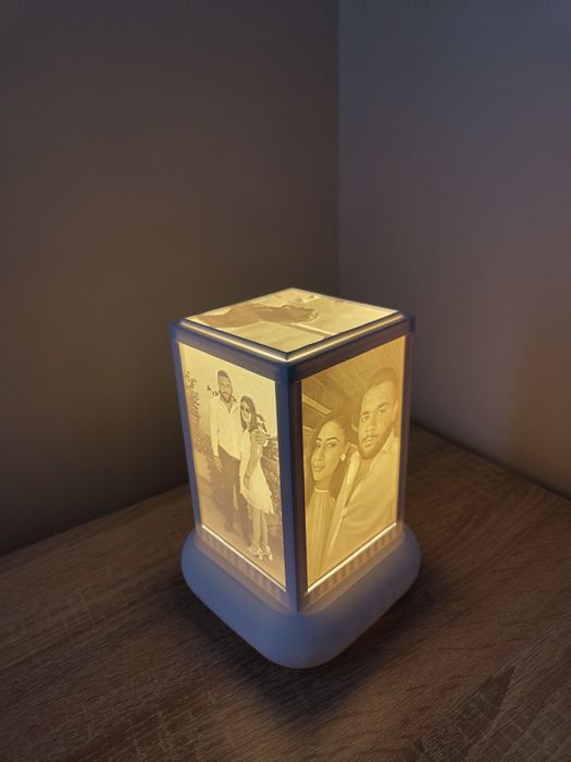 Персонализирана Литофан лампа със снимки