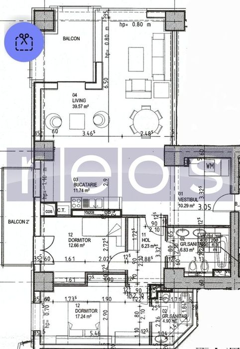 Apartament Premium 3 Camere | Upground Residence | 107 Mp Utili | 2 Te