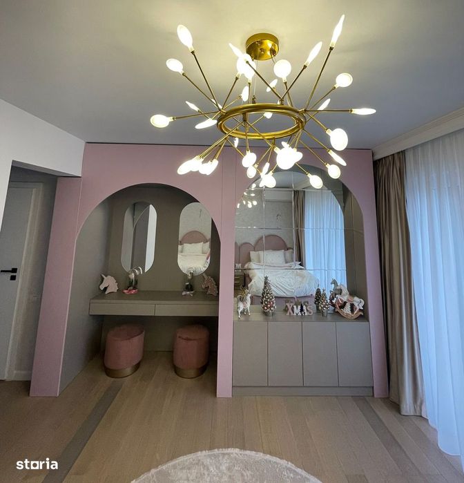 Vilă premium complet mobilată lângă școli internaționale cu 8 camere