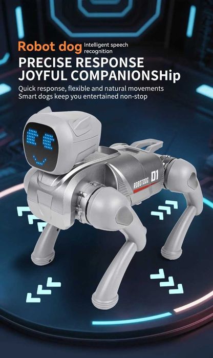 Интелигентно Куче Робот с Гласови Команди и Дистанционно (ZWN X1 AI)