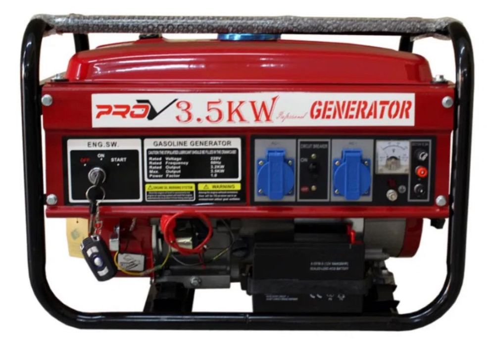 Генератор 3.5 кв. с дистанционно и ел старт