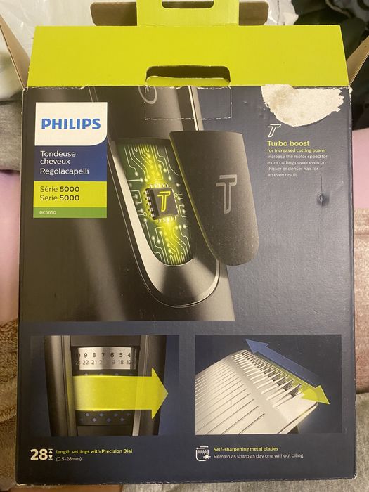 Машинка за подстригване Philips HC5650/15, 0.5-28 мм, 28 стъпки,