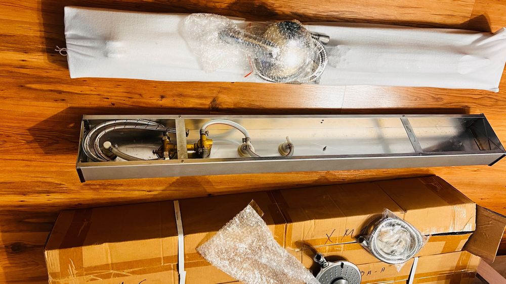 Алуминиев панел 2 бр. хидромасажни дюзи