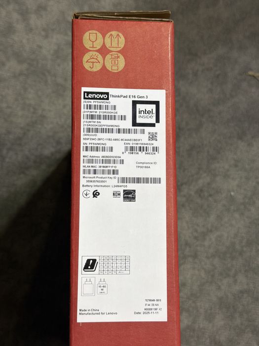 Lenovo ThinkPad E16 Gen 3