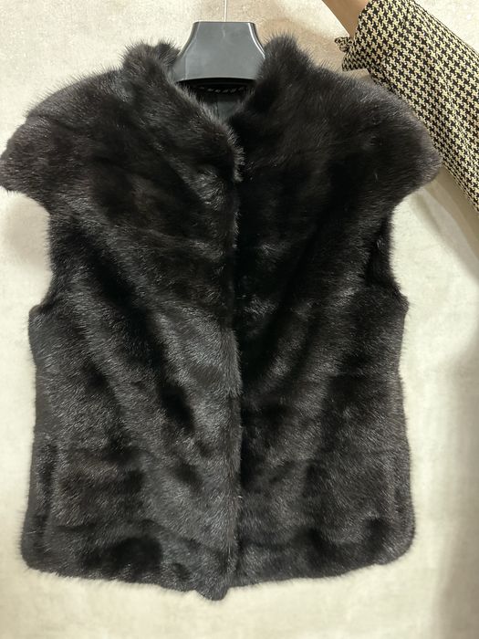Норковая жилетка