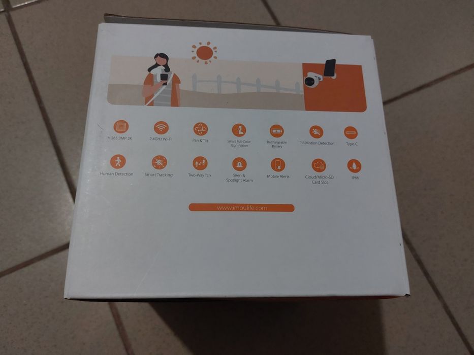 Camera de supraveghere exterior 2k 3mp