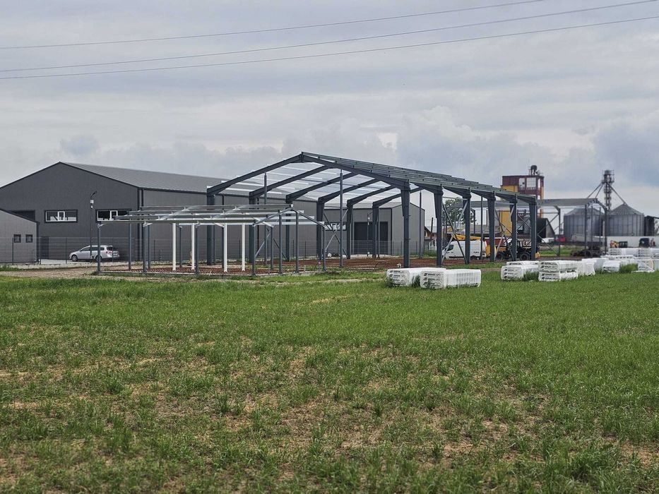Proprietate industriala noua 800m2 de Hale si 100m2 de birouri